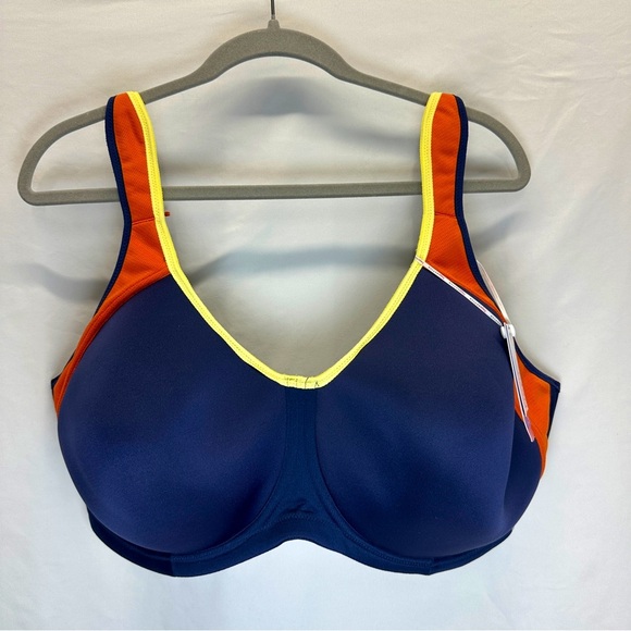 Freya Sonic Molded Sports Bra Firm Support Navy Size 40I NWT - Picture 1 of 7